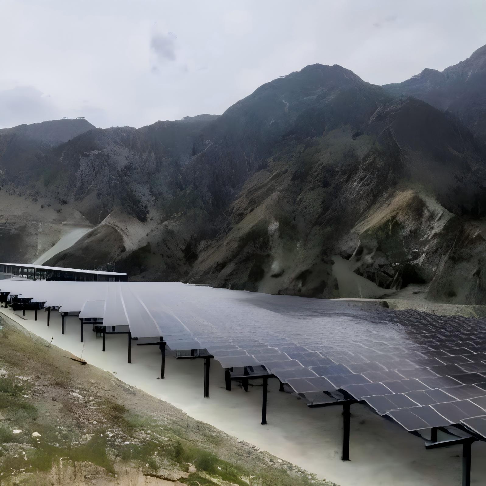 Pakistan 2MW Solar, Storage & Diesel Hybrid Power Station site image 1