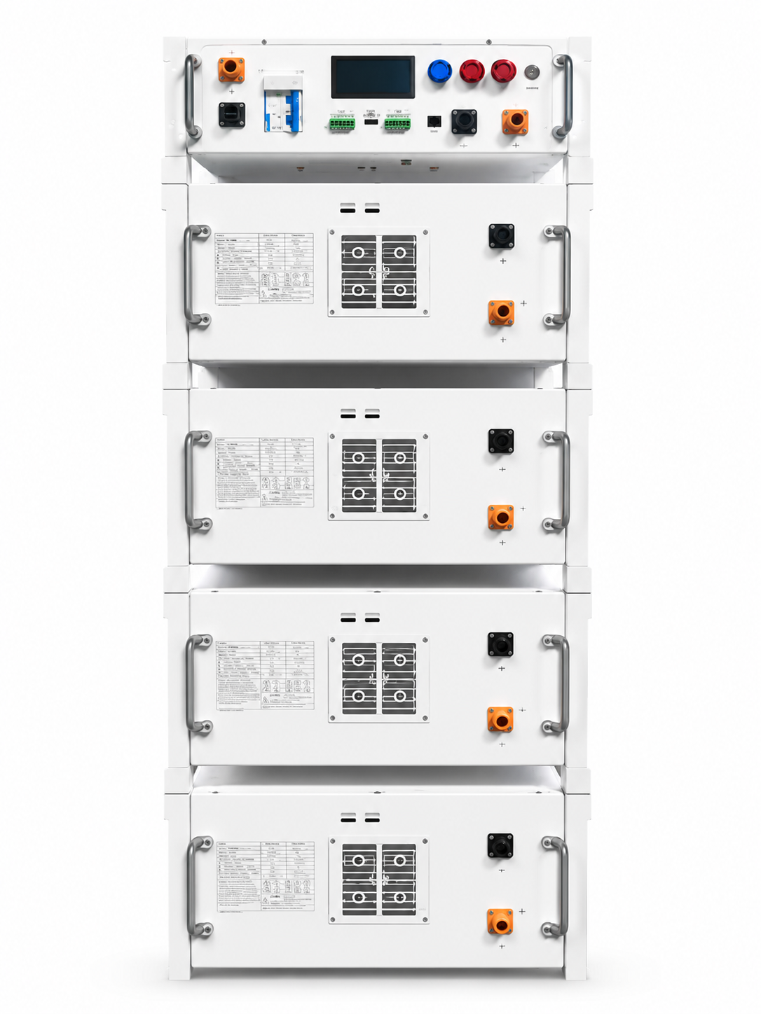 HV Series 31-241 kWh Rack-Mounted Integrated High-Voltage Lithium-Ion Battery